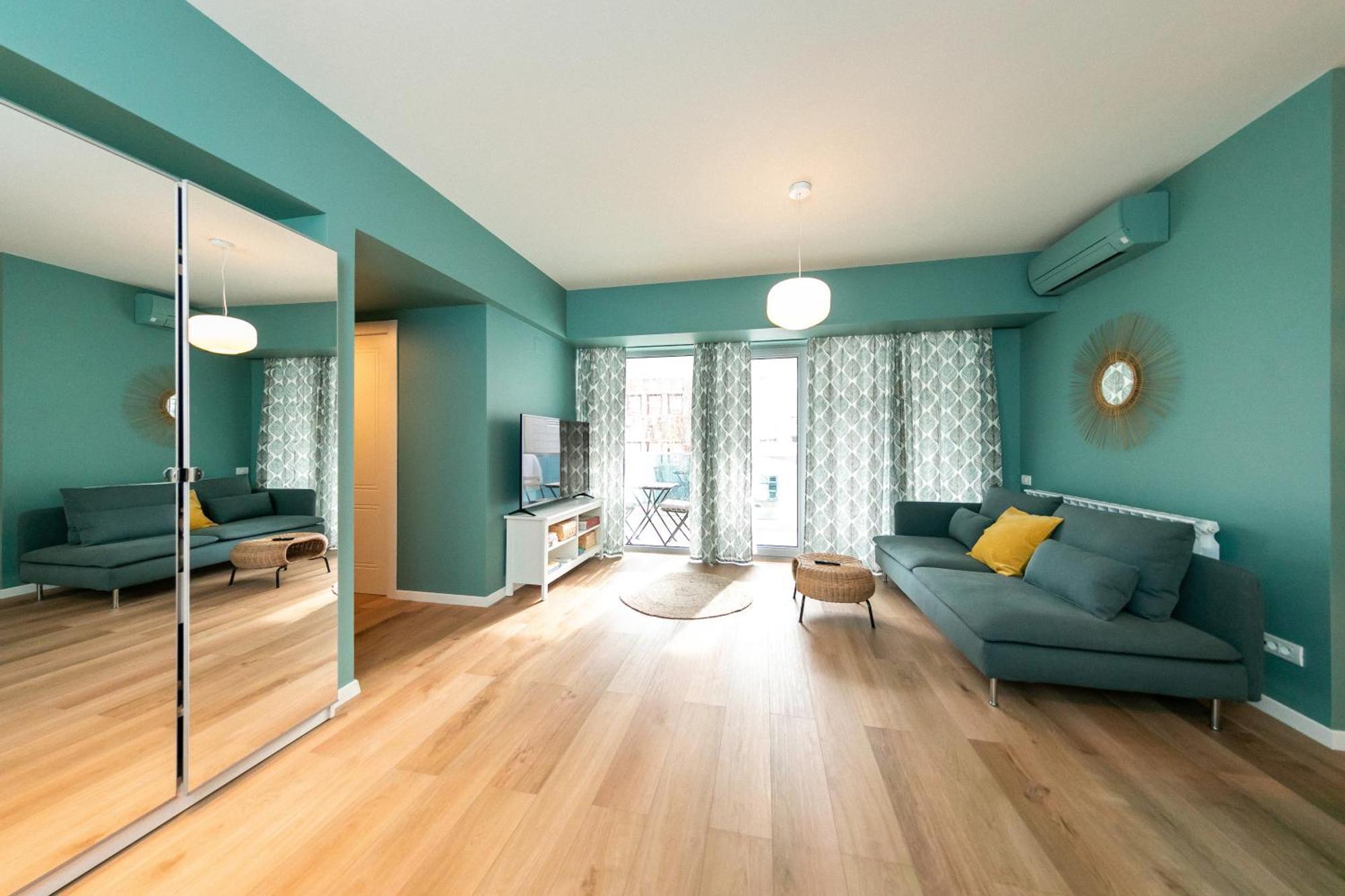 Blue Shadow - Moxa Home - New Building ブカレスト エクステリア 写真