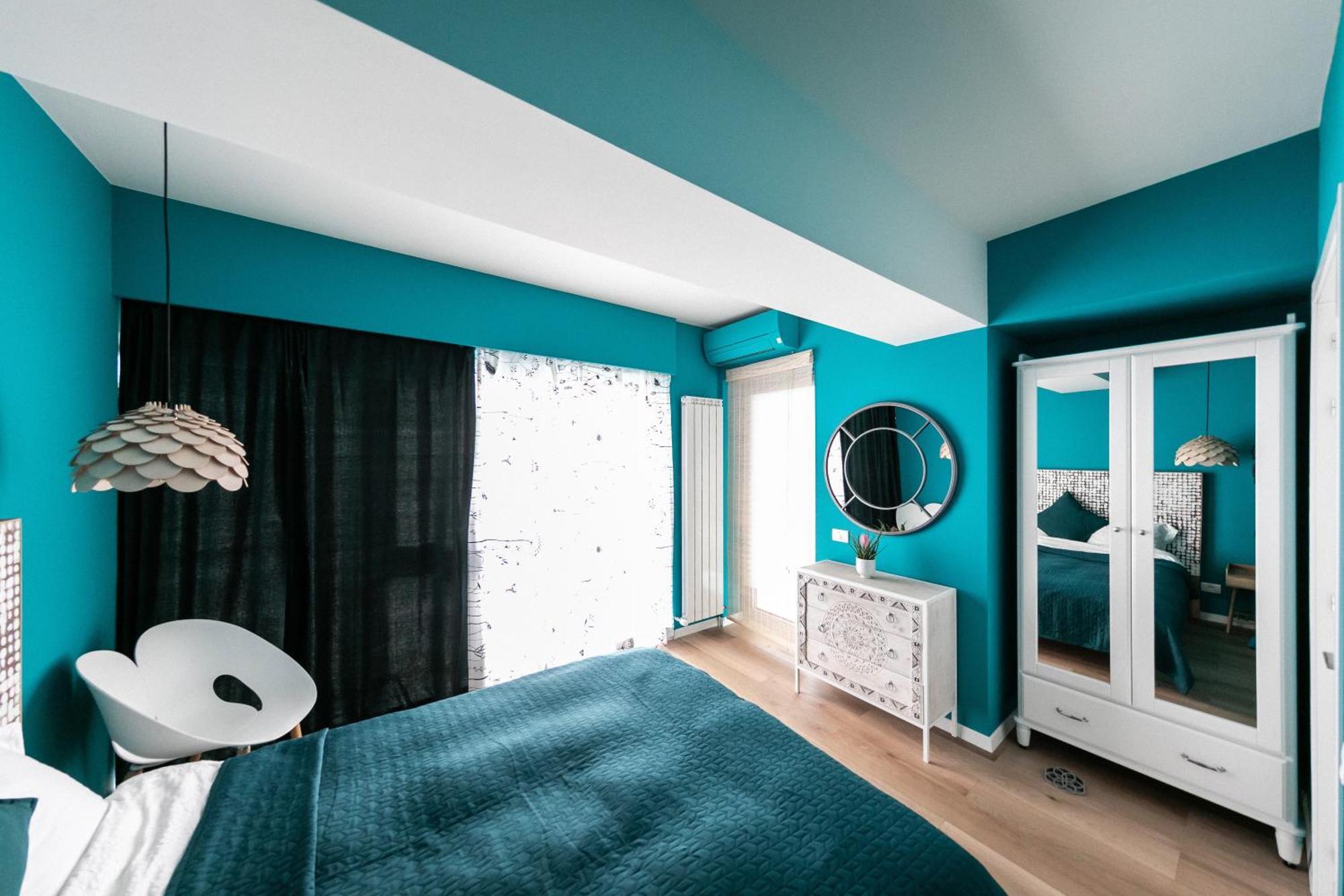 Blue Shadow - Moxa Home - New Building ブカレスト エクステリア 写真
